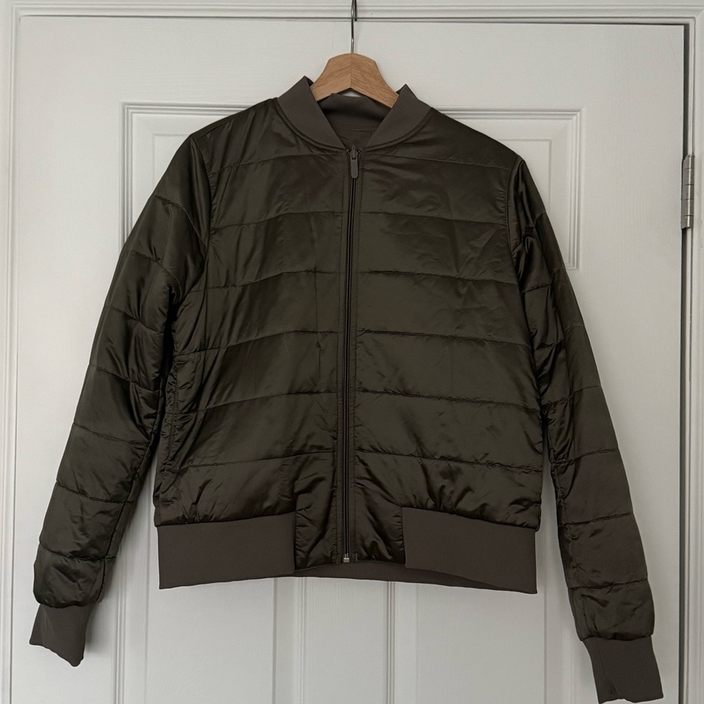 LULULEMON Non-stop Reversible Bomber Jacket In Rover - Picture 5 of 10